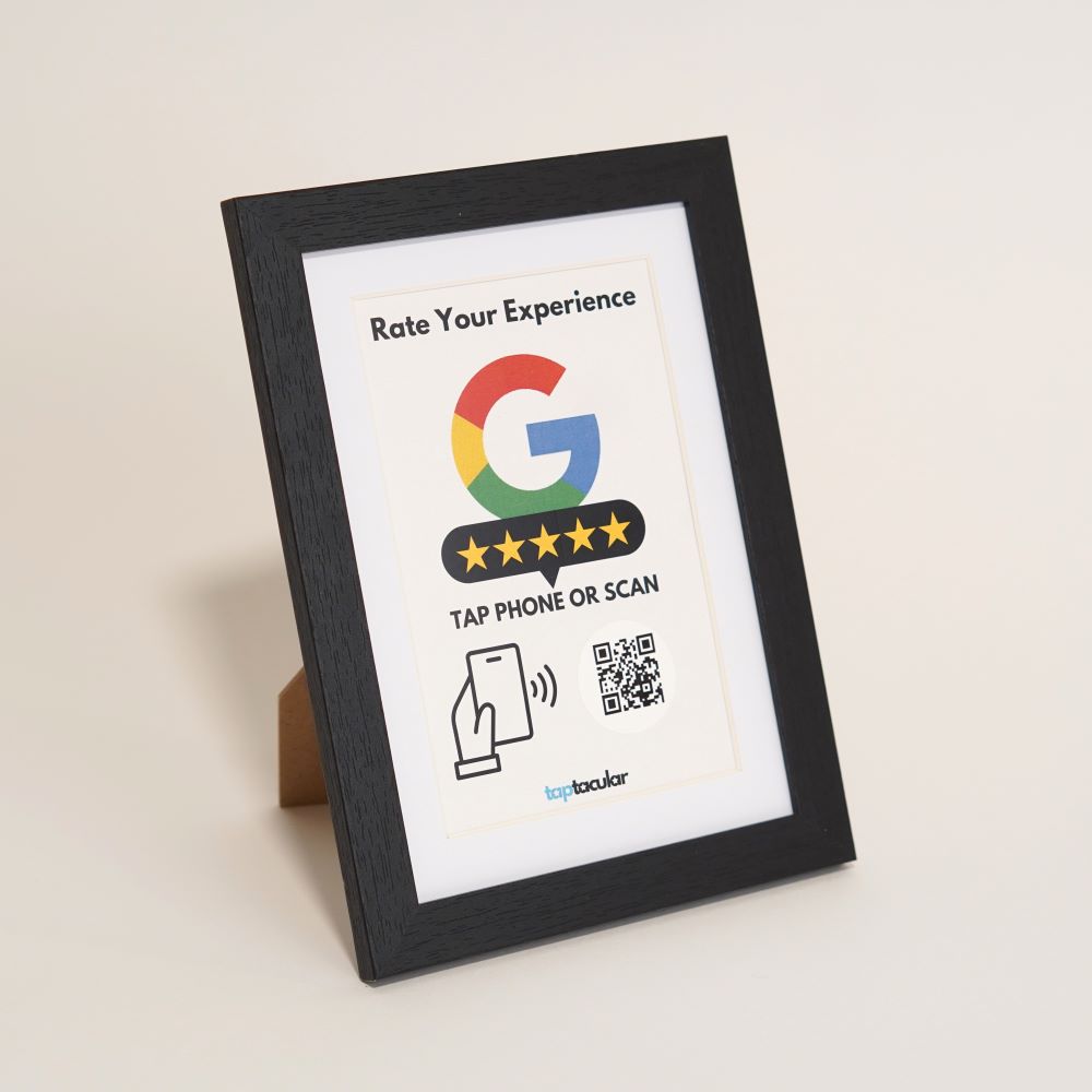 Google Review Stand